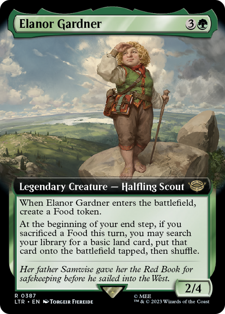 Elanor Gardner (LTR-387) - [The Lord of the Rings: Tales of Middle-earth]: (Extended Art)