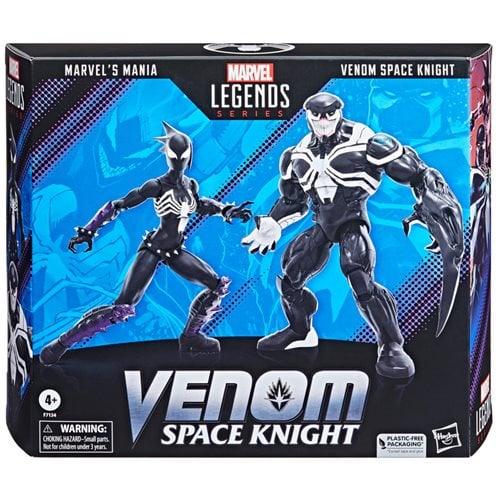 Venom Marvel Legends Mania and Venom Space Knight 6-Inch Action Figures