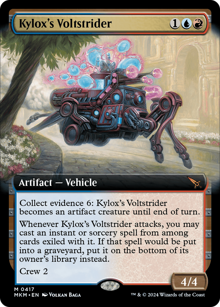 Kylox's Voltstrider (MKM-417) - [Murders at Karlov Manor]: (Extended Art)