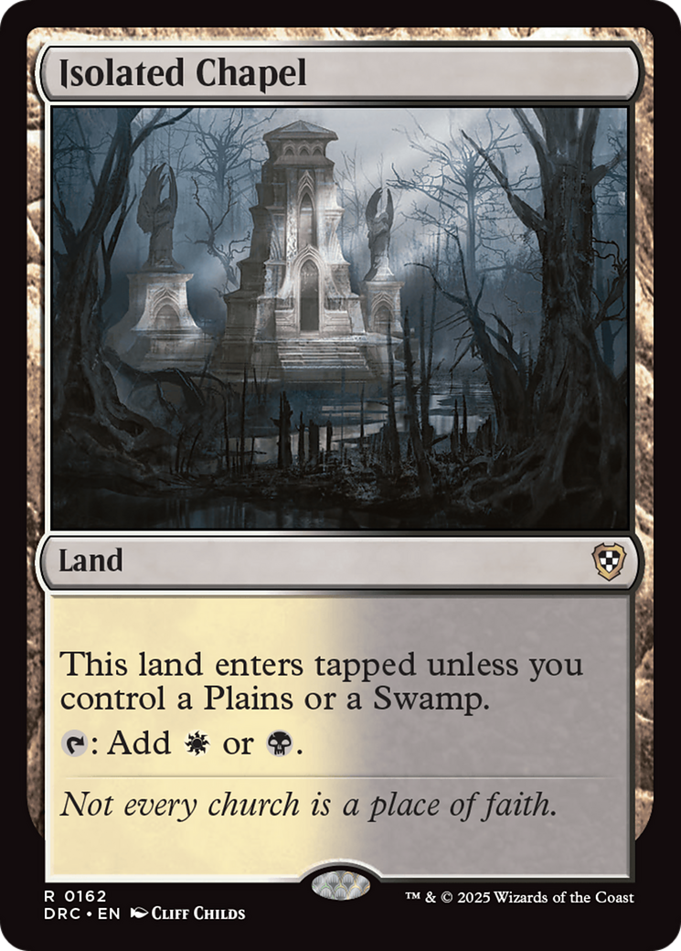 Isolated Chapel (DRC-162) - [Commander: Aetherdrift]