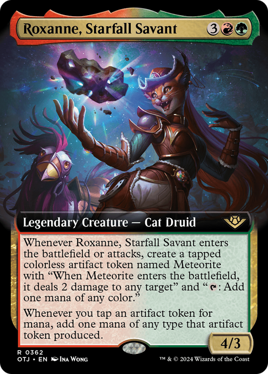 Roxanne, Starfall Savant (OTJ-362) - [Hors-la-loi de Thunder Junction] : (Extended Art) Foil