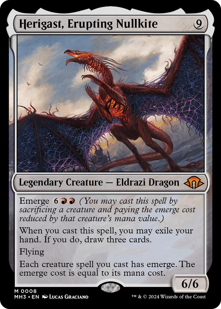 Herigast, Nullkite en éruption (MH3-008) - [Modern Horizons 3] Foil 