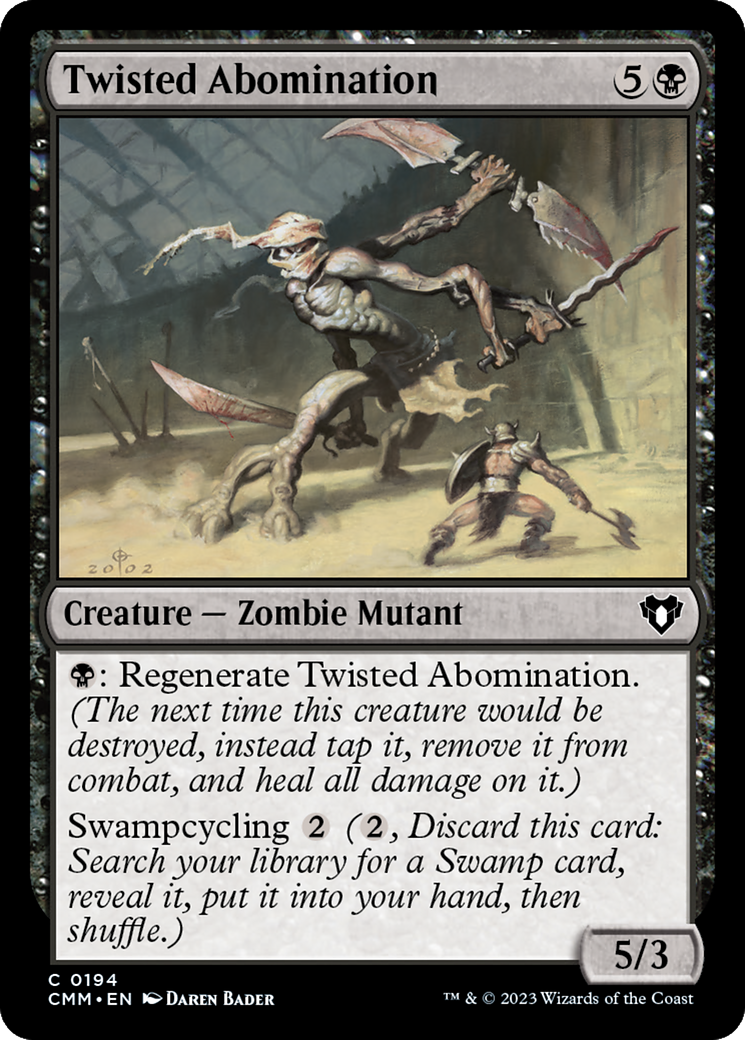 Twisted Abomination (CMM-194) - [Commander Masters]