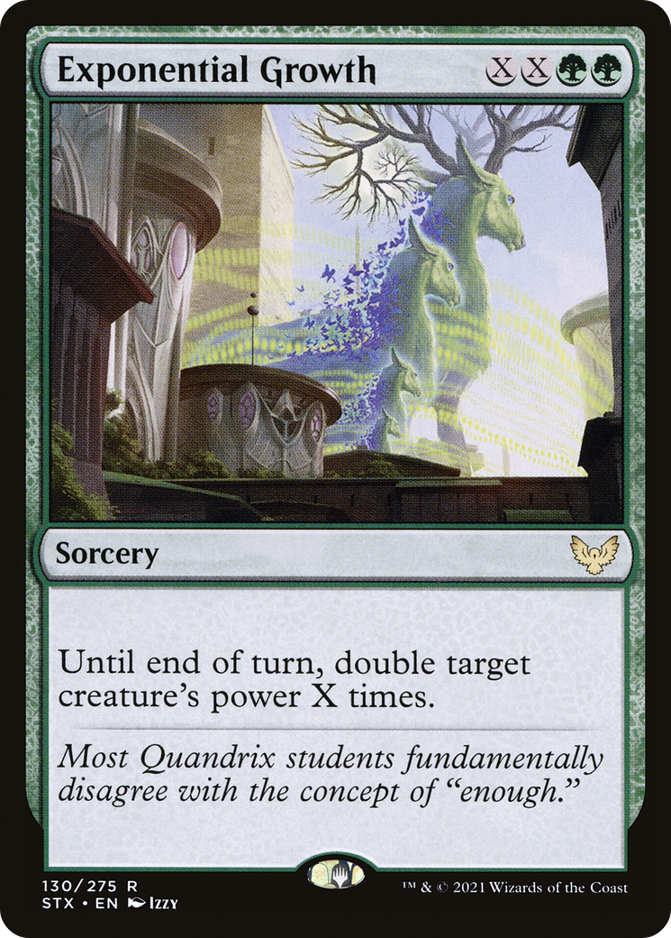 Exponential Growth (STX-130) - [Strixhaven: School of Mages]