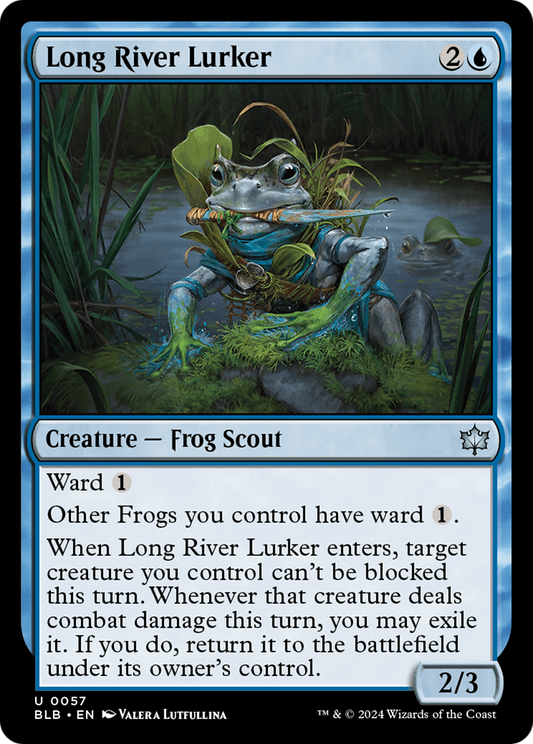 Long River Lurker (BLB-057) - [Bloomburrow] Foil