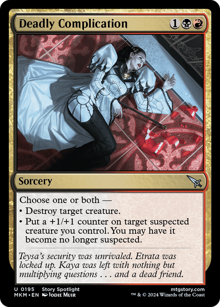 Deadly Complication (MKM-195) - [Murders at Karlov Manor]