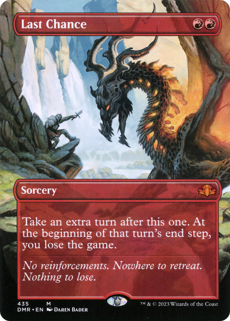 Last Chance (DMR-435) - [Dominaria Remastered] (Borderless)