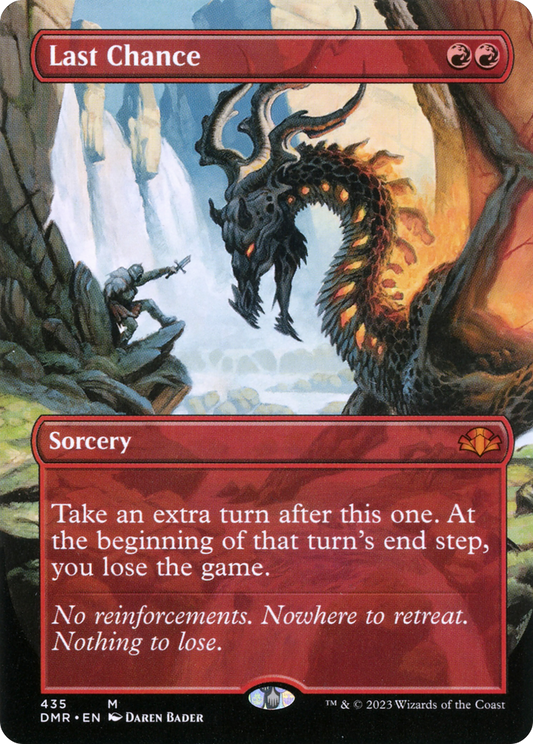 Last Chance (DMR-435) - [Dominaria Remastered] (Borderless)