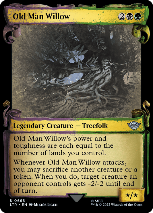 Old Man Willow (LTR-668) - [The Lord of the Rings: Tales of Middle-earth]: (Showcase) Foil