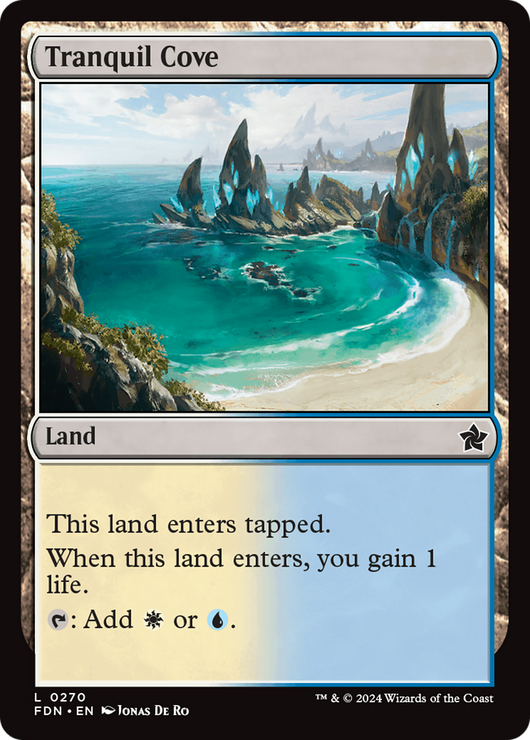 Tranquil Cove (FDN-270) - [Foundations] Foil