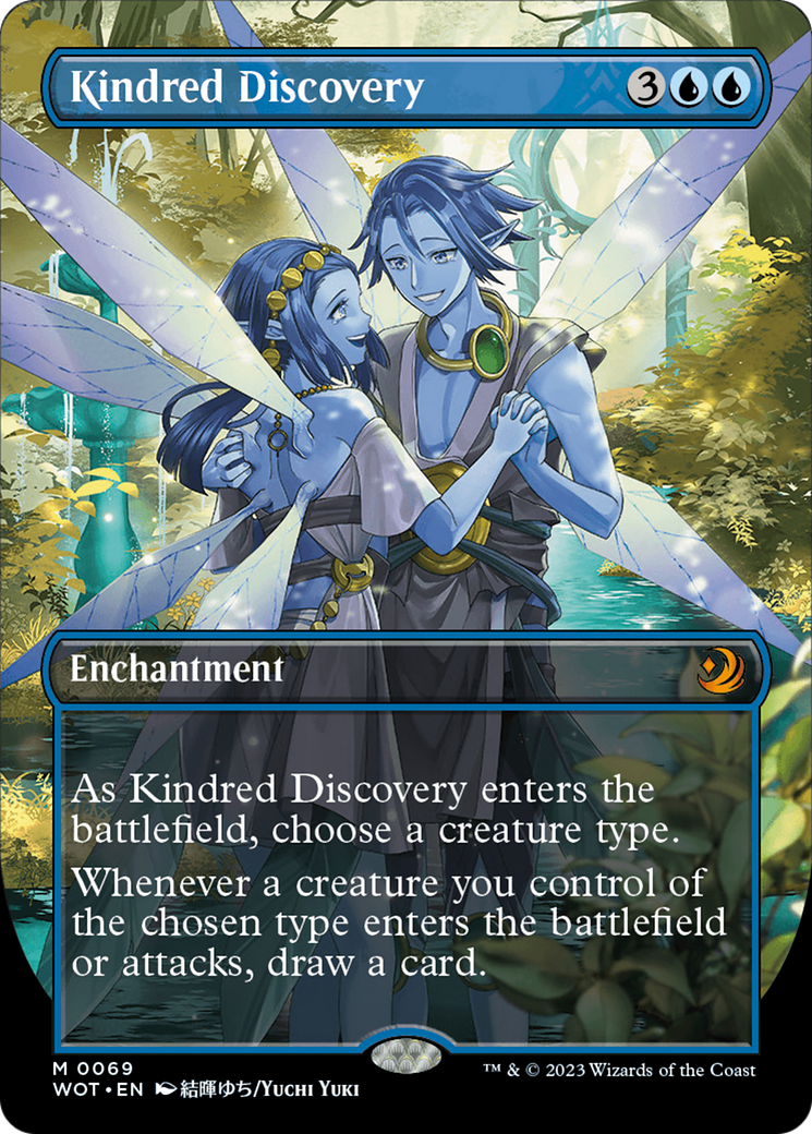 Kindred Discovery (WOT-069) - [Wilds of Eldraine: Enchanting Tales] (Borderless)