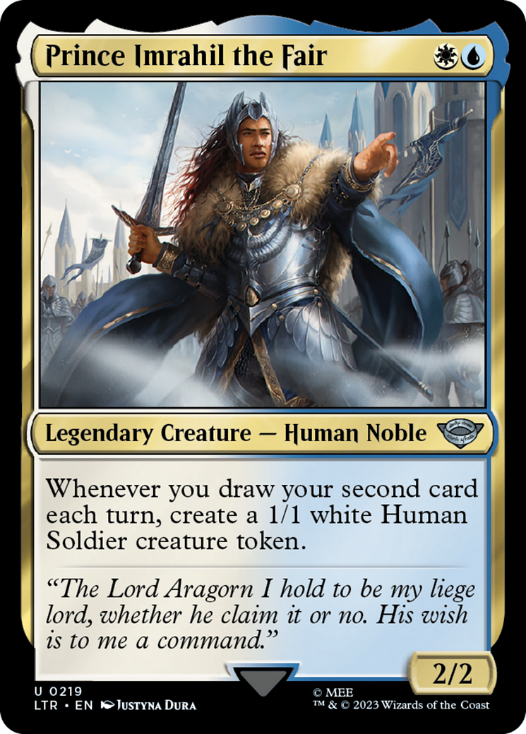 Prince Imrahil the Fair (LTR-219) - [The Lord of the Rings: Tales of Middle-earth] Foil
