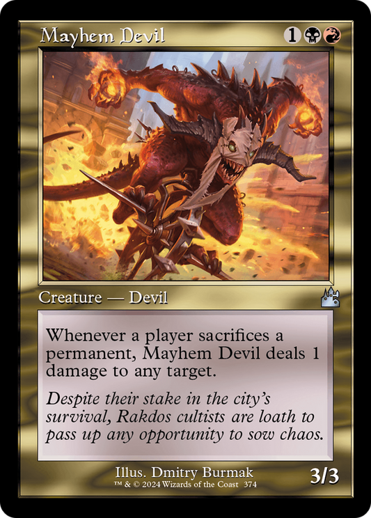 Mayhem Devil (RVR-374) - [Ravnica Remastered]