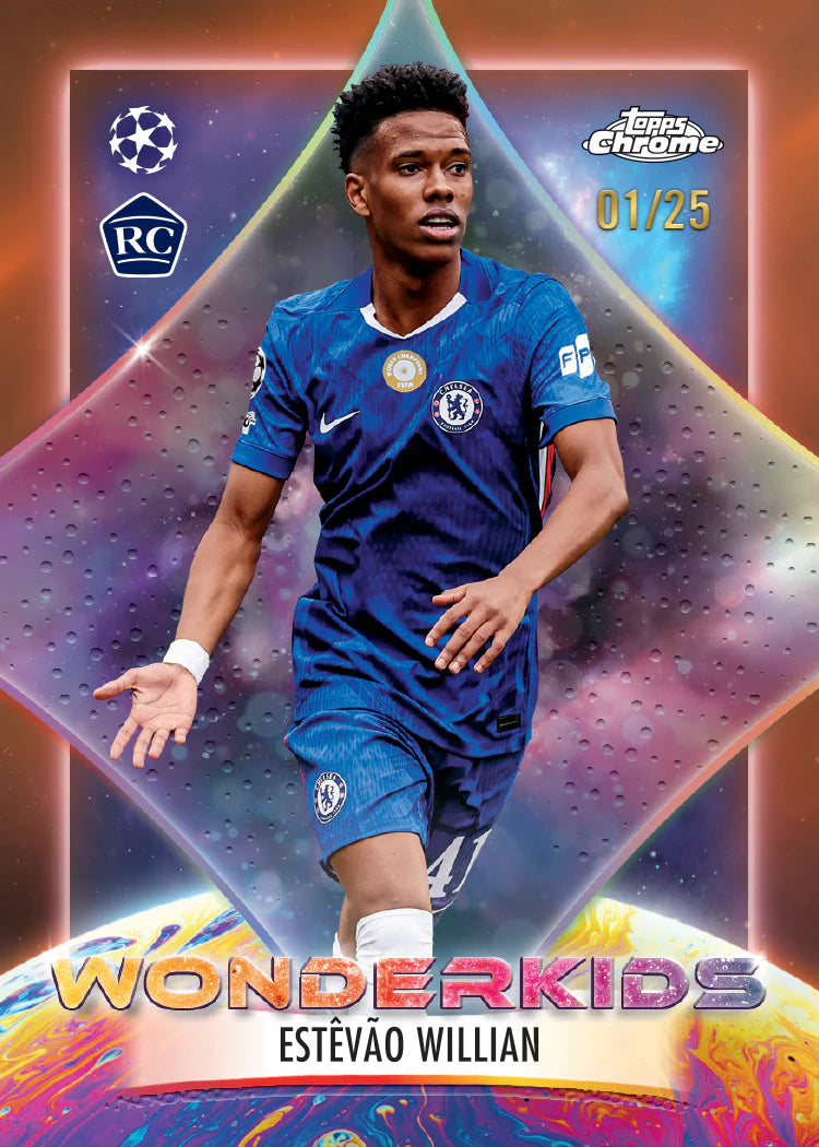 Topps Chrome® UEFA Club Competitions 2025-26 Value Box