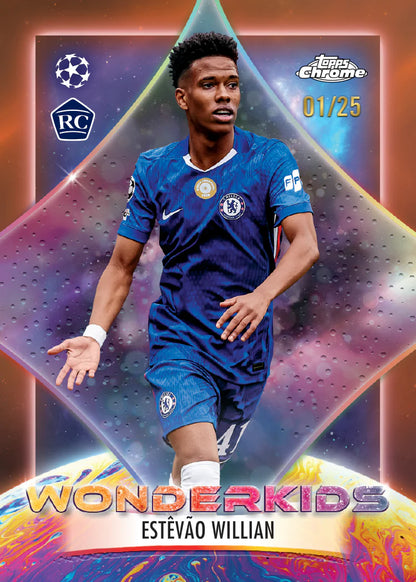 Topps Chrome® UEFA Club Competitions 2025-26 Value Box