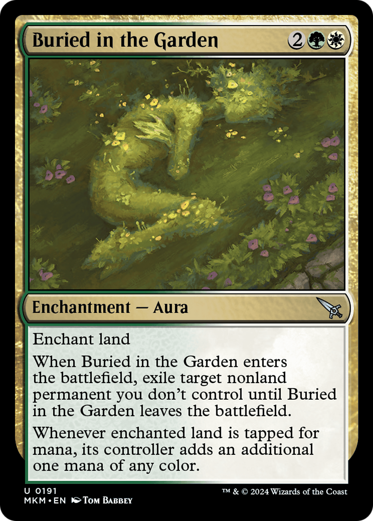 Buried in the Garden (MKM-191) - [Murders at Karlov Manor]