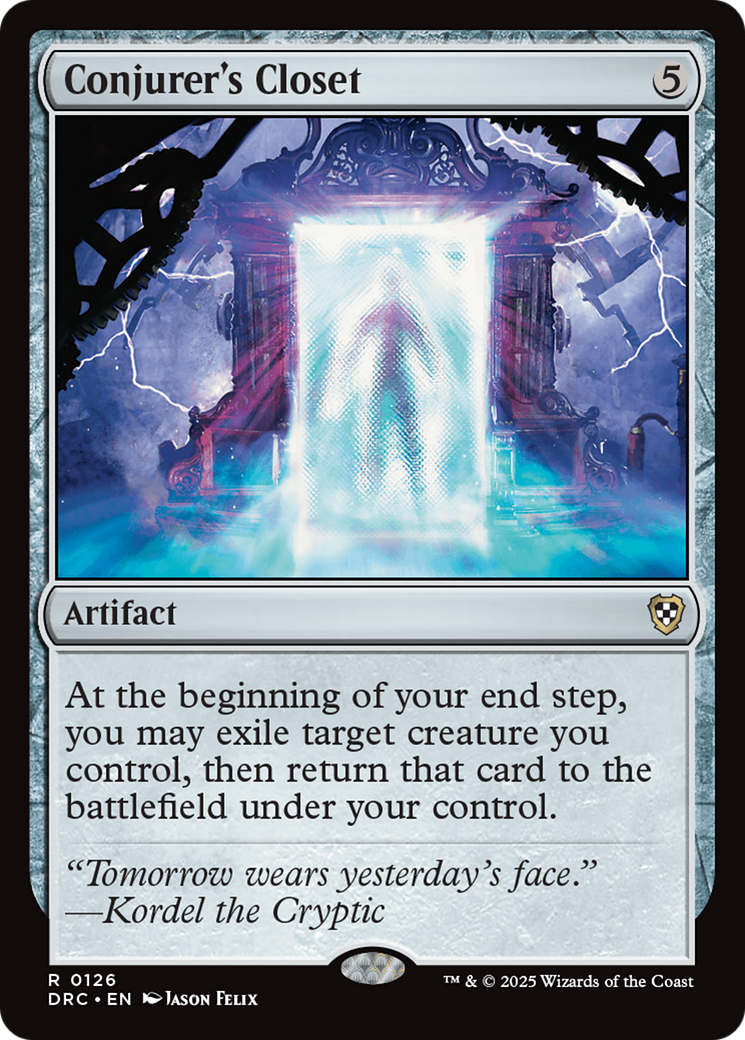 Conjurer's Closet (DRC-126) - [Commander: Aetherdrift]