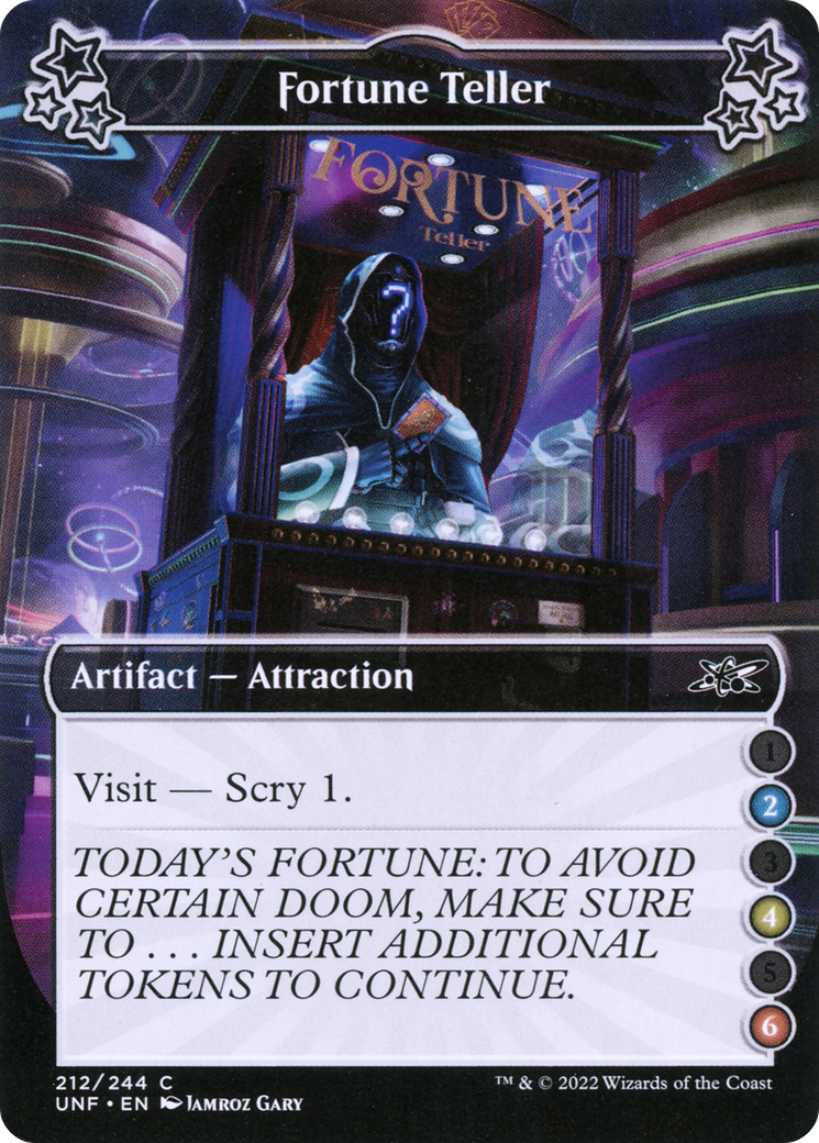 Fortune Teller (UNF-212B) - [Unfinity] Foil
