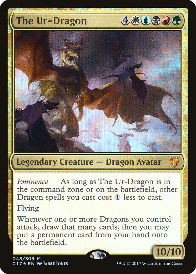 The Ur-Dragon (C17-048) - [Commander 2017] Foil