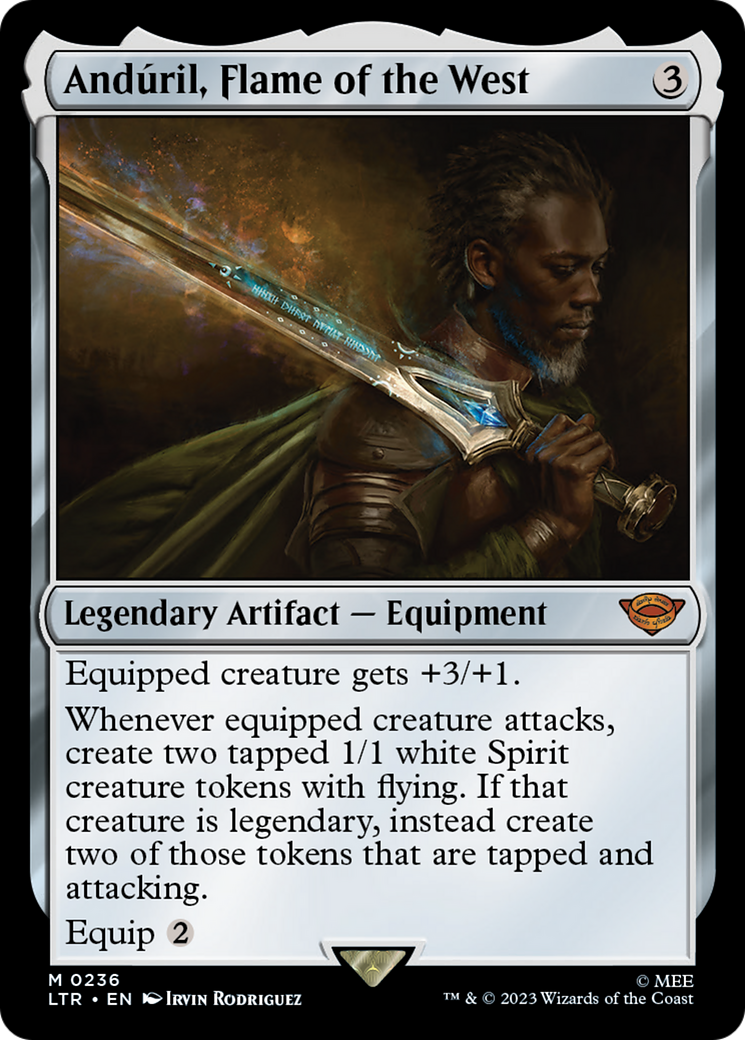 Andúril, Flame of the West (LTR-236) - [The Lord of the Rings: Tales of Middle-earth]