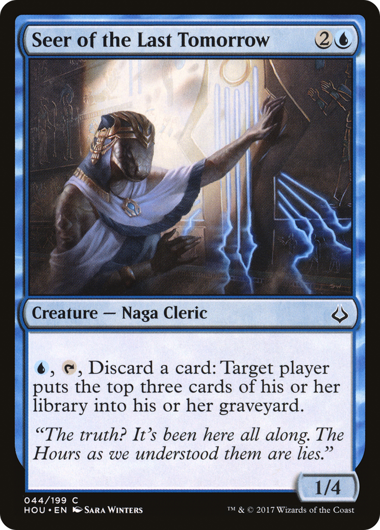 Seer of the Last Tomorrow (HOU-044) - [Hour of Devastation]