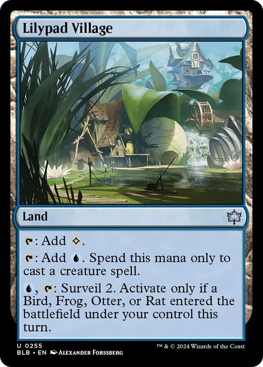 Lilypad Village (BLB-255) - [Bloomburrow]