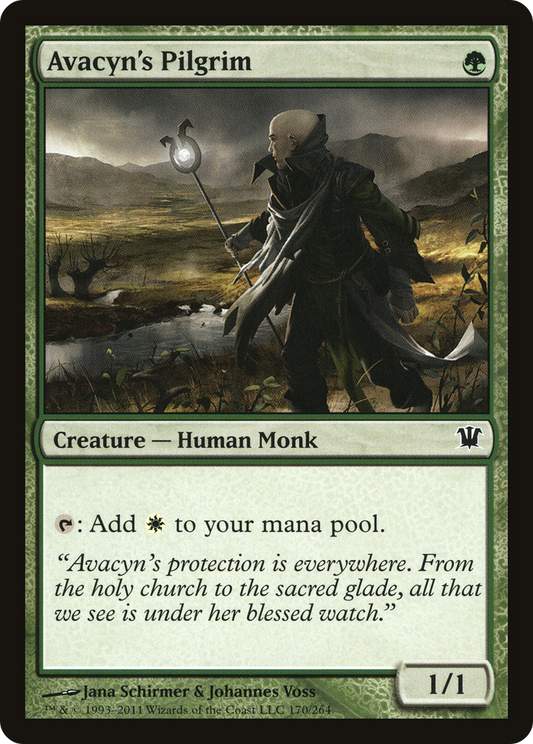 Avacyn's Pilgrim (ISD-170) - [Innistrad]