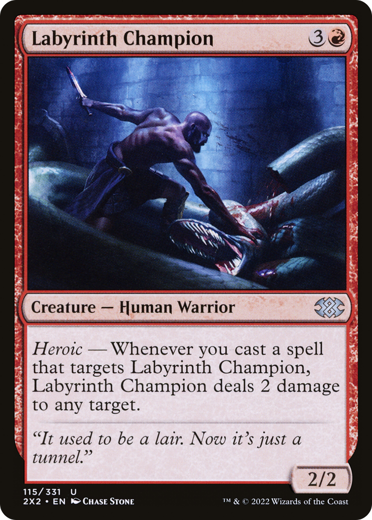 Labyrinth Champion (2X2-115) - [Double Masters 2022] Foil