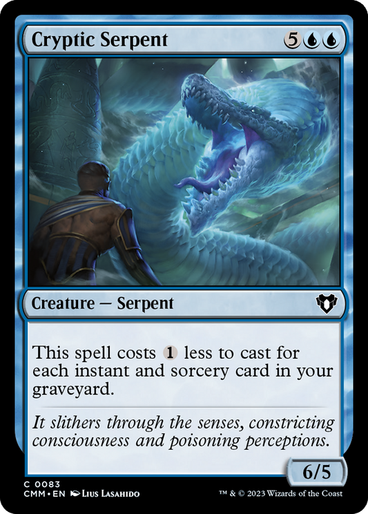 Cryptic Serpent (CMM-083) - [Commander Masters]