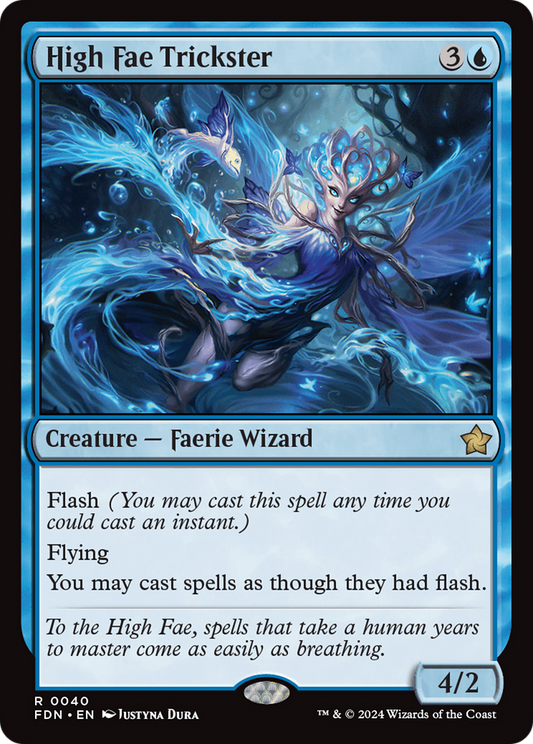 High Fae Trickster (FDN-040) - [Foundations] Foil