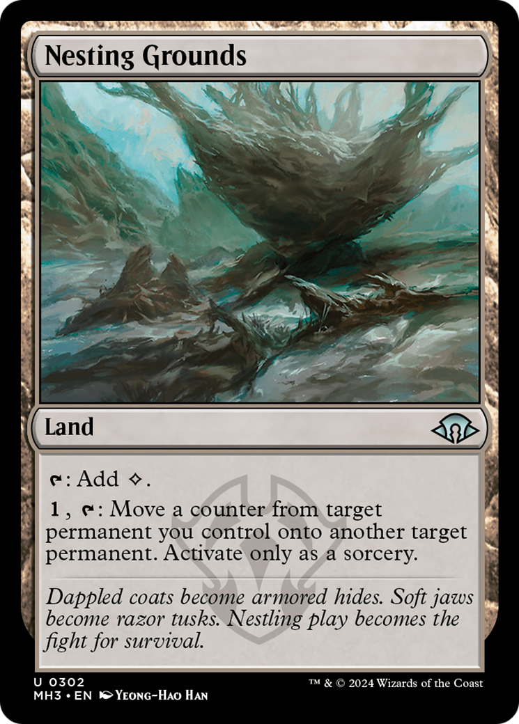Terrains de nidification (MH3-302) - [Modern Horizons 3] Foil 