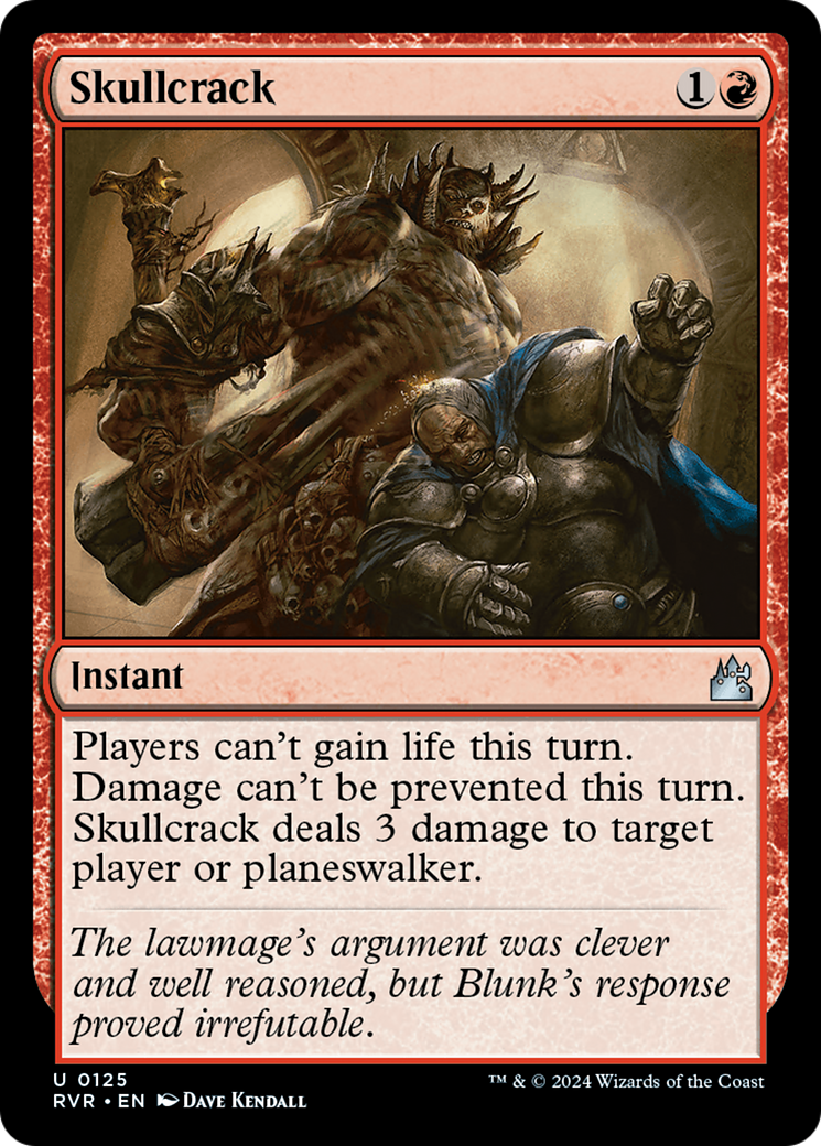 Skullcrack (RVR-125) - [Ravnica Remastered]