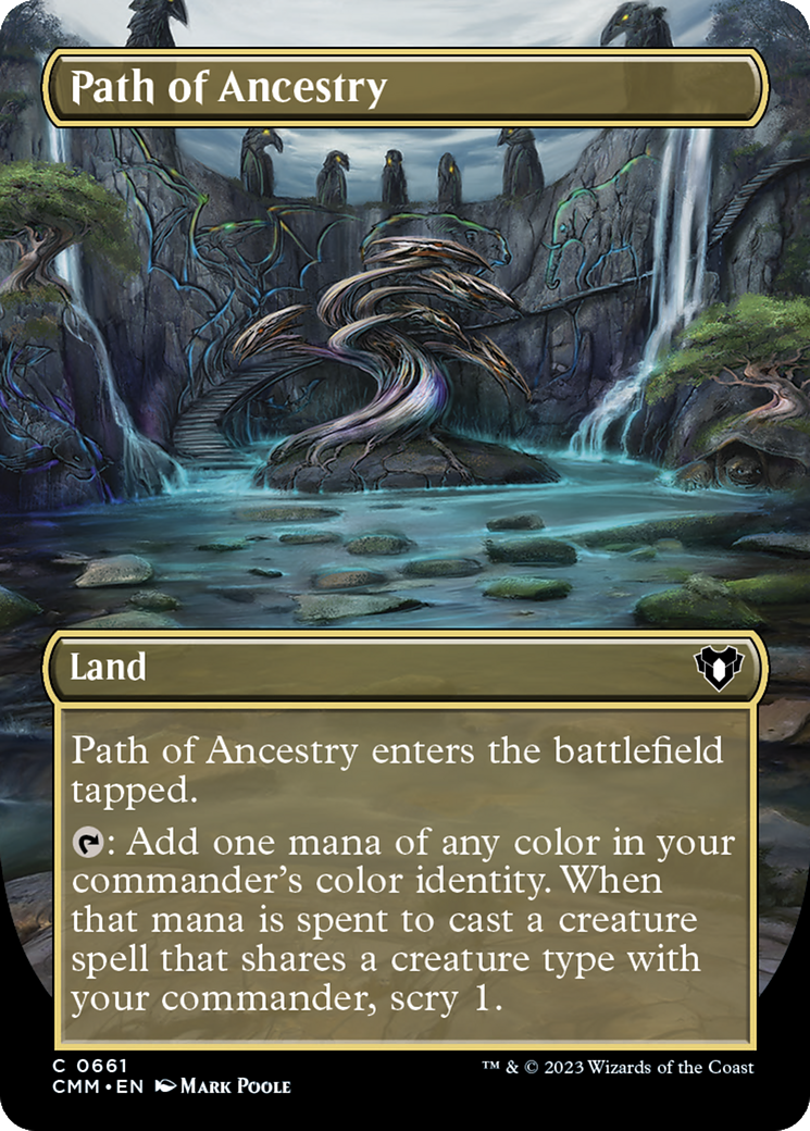 Path of Ancestry (CMM-661) - [Commander Masters] (Borderless)