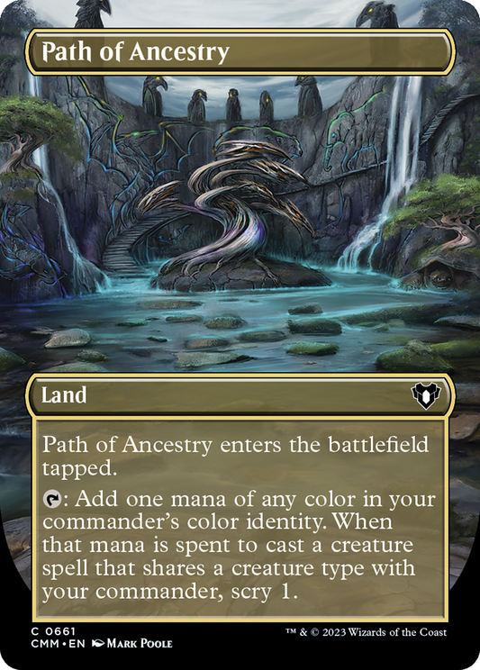 Path of Ancestry (CMM-661) - [Commander Masters] (Borderless)