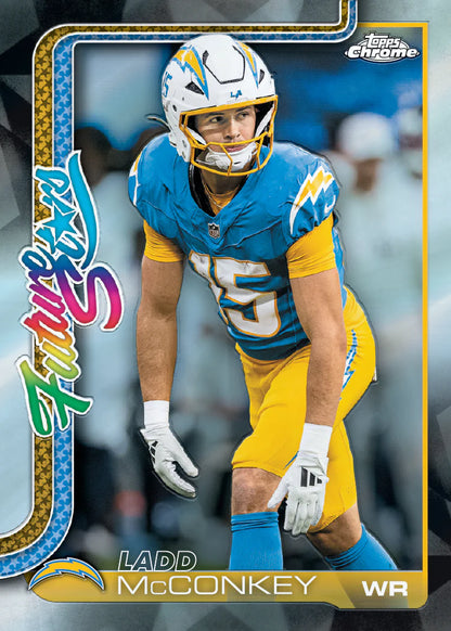 2025 Topps Chrome® Football Mega Box