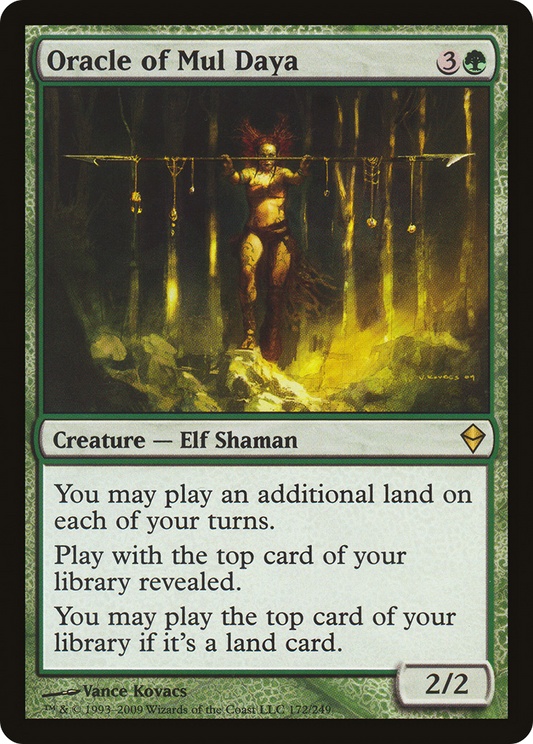 Oracle of Mul Daya (ZEN-172) - [Zendikar] Foil