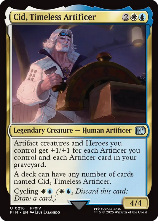 Cid, Timeless Artificer (0216) (FIN-216) - [FINAL FANTASY]