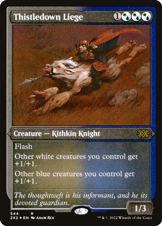 Thistledown Liege (2X2-544) - [Double Masters 2022] Foil