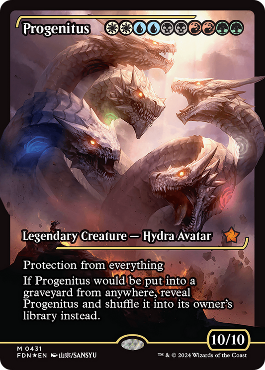 Progenitus (FDN-431) - [Foundations]: (Showcase) Foil