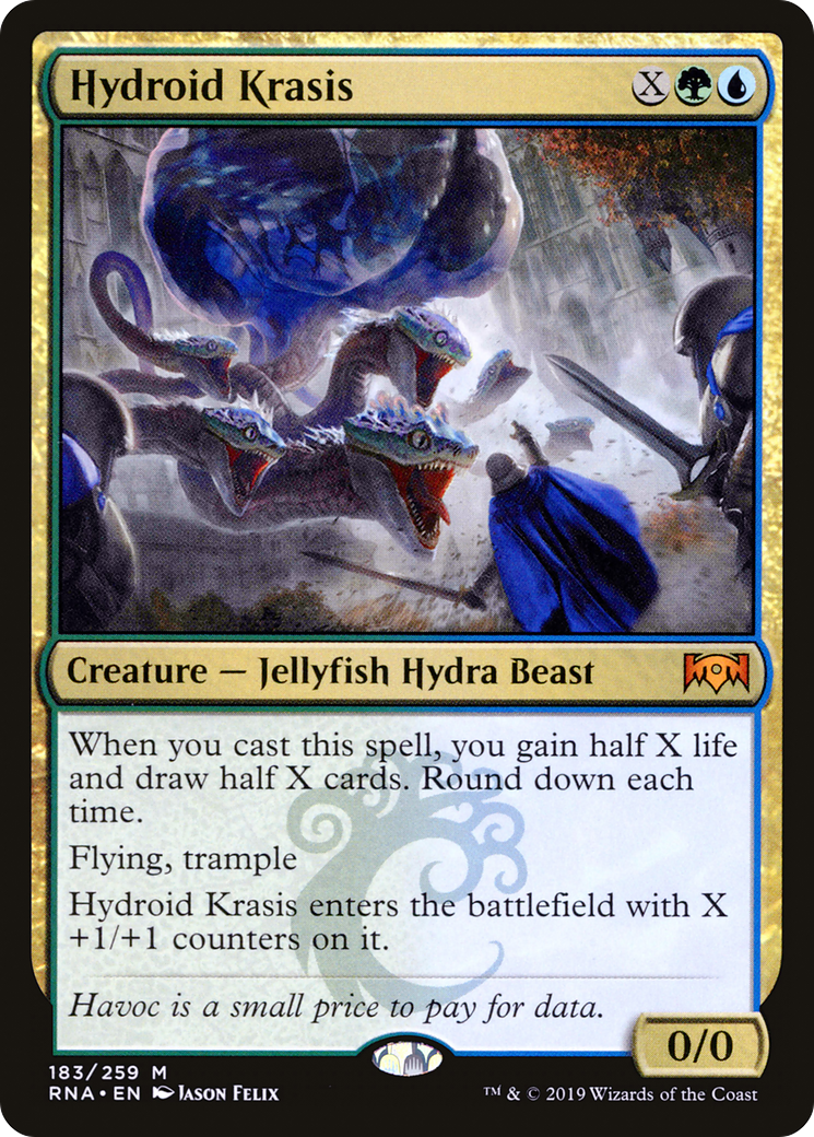 Hydroid Krasis (RNA-183) - [Ravnica Allegiance] Foil