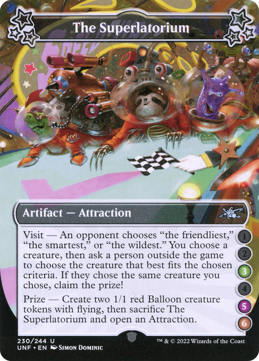 The Superlatorium (UNF-230E) - [Unfinity] Foil