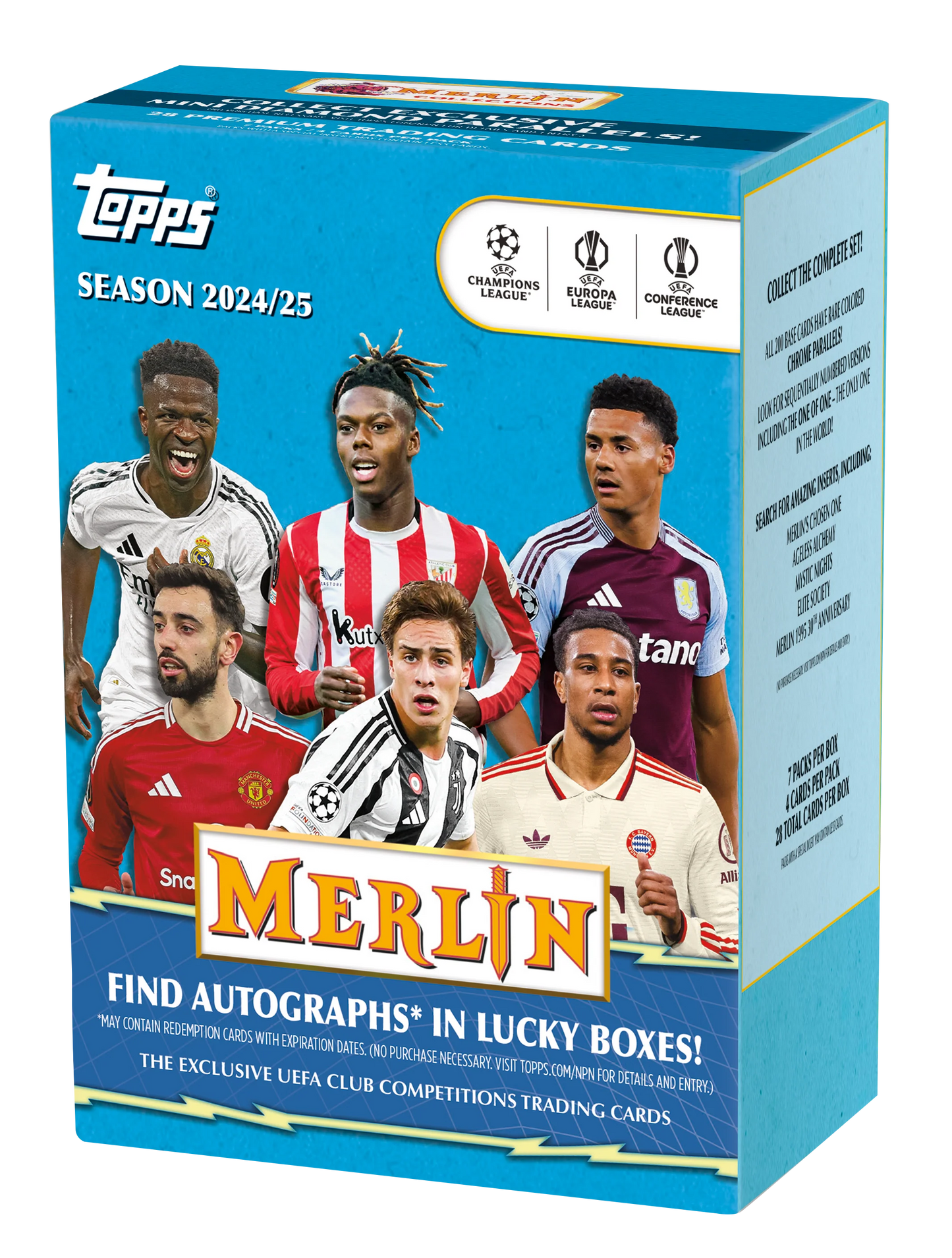 2025 Topps Merlin UCC Soccer Value Box