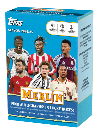 2025 Topps Merlin UCC Soccer Value Box