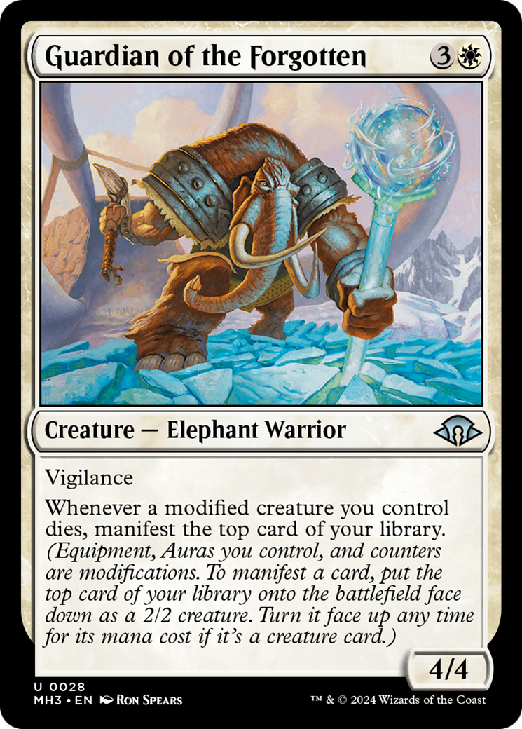 Guardian of the Forgotten (MH3-028) - [Modern Horizons 3] Foil