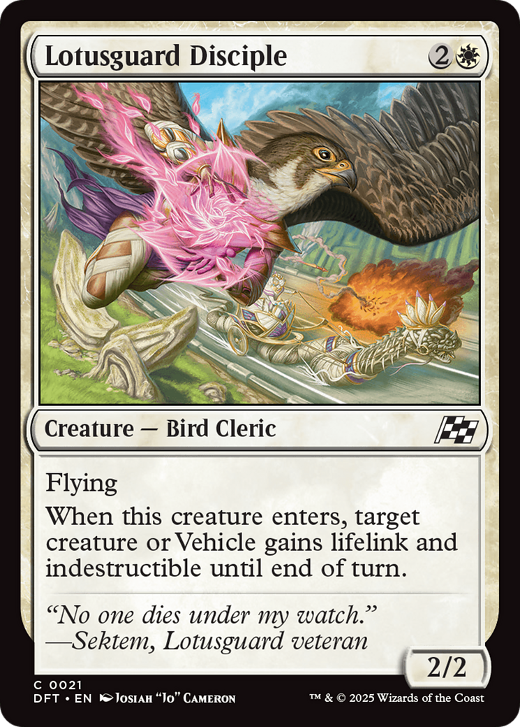 Lotusguard Disciple (DFT-021) - [Aetherdrift]