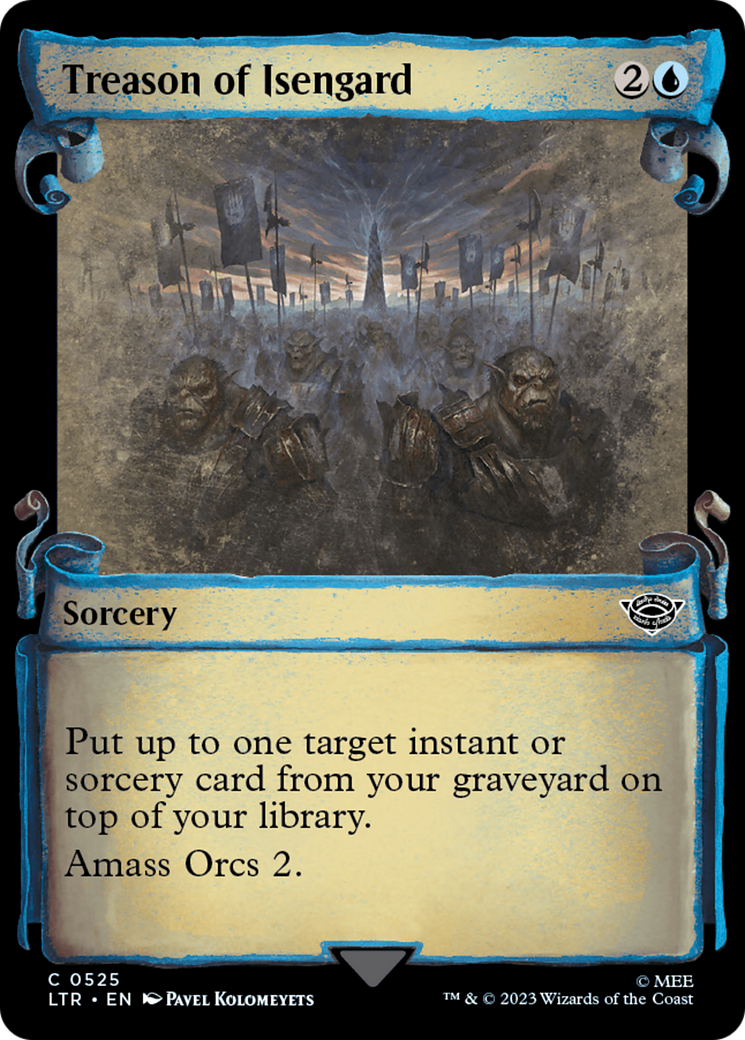 Treason of Isengard (LTR-525) - [The Lord of the Rings: Tales of Middle-earth]: (Showcase) Foil