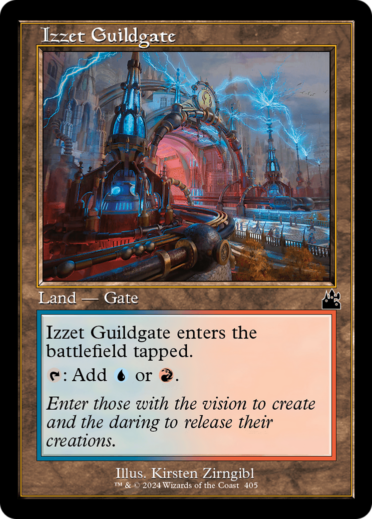 Izzet Guildgate (RVR-405) - [Ravnica Remastered]