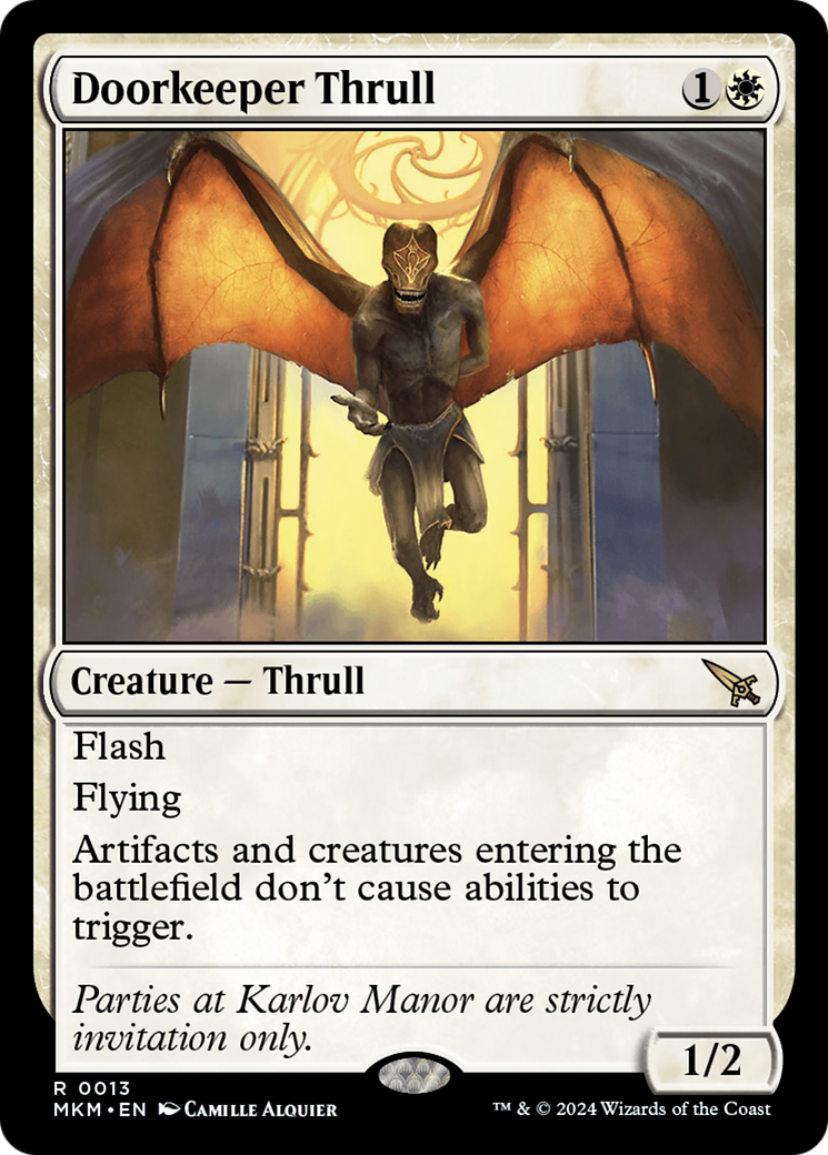 Doorkeeper Thrull (MKM-013) - [Murders at Karlov Manor]
