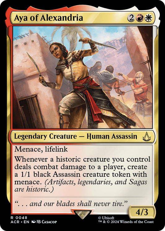Aya of Alexandria (ACR-048) - [Assassin's Creed] Foil