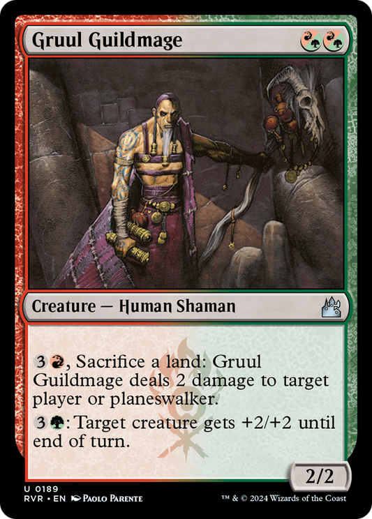 Gruul Guildmage (RVR-189) - [Ravnica Remastered]